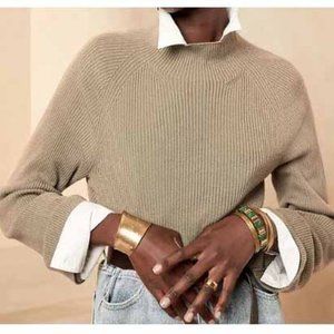 Banana Republic flared sleeve sweater